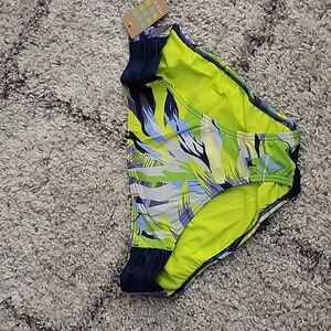 Title Nine Bikini Shirred Bottom Size XL NWT